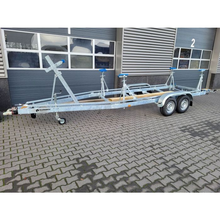 Vlemmix Remorque à bateau 3500kg 700x220 cm