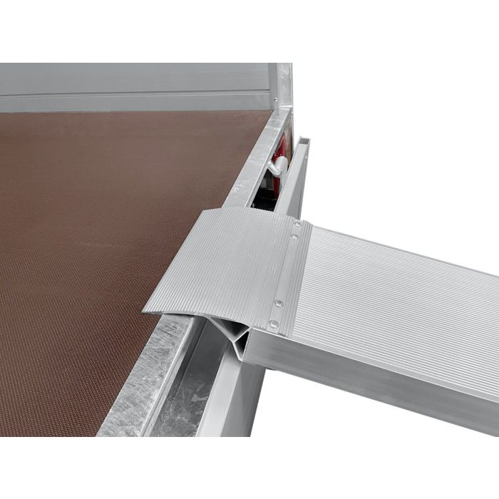 Anssems aluminium rijplaat 250x25x6,5cm 2000kg