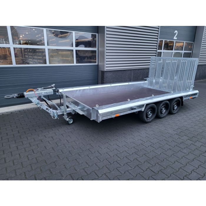 Vlemmix machinetransporter tridemas 480x180cm 3500kg