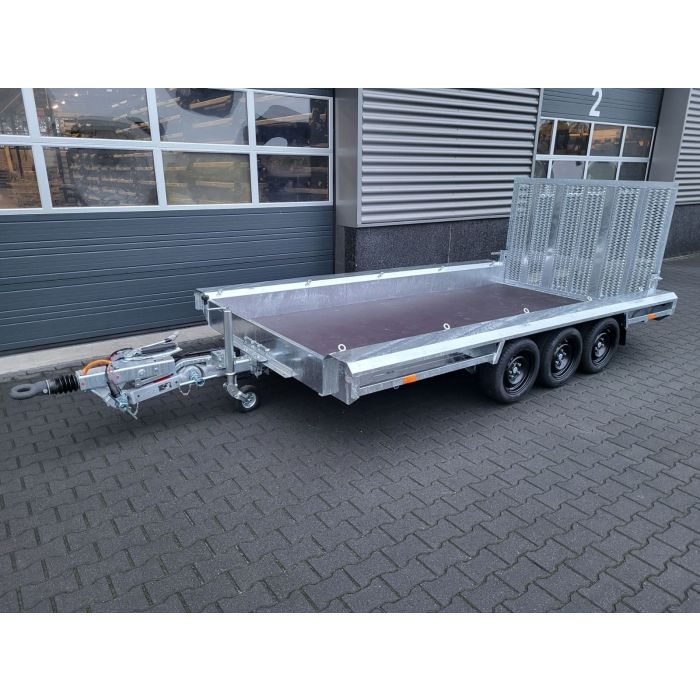 Vlemmix machinetransporter tridemas 480x180cm 3500kg