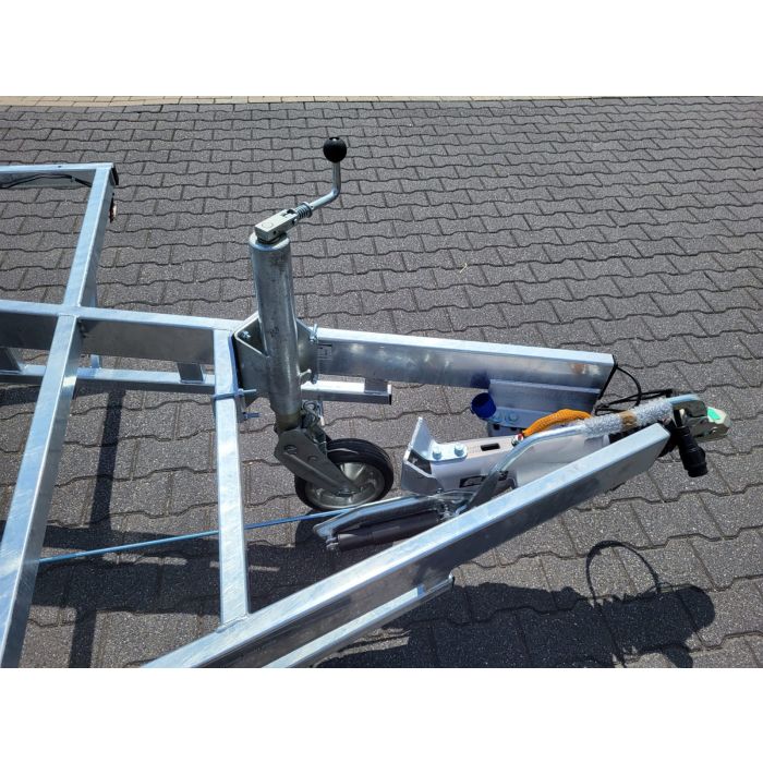 Vlemmix 20FT Remorque porte-conteneur 600x244cm 3500kg Tridem 3x1800kg