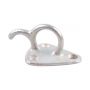 Bindhaak met oog opschroef 50x45mm