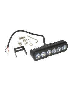 LED Werklamp 6xLED Spot 160x45mm Zwart