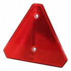 Afgeknotte driehoek reflector rood