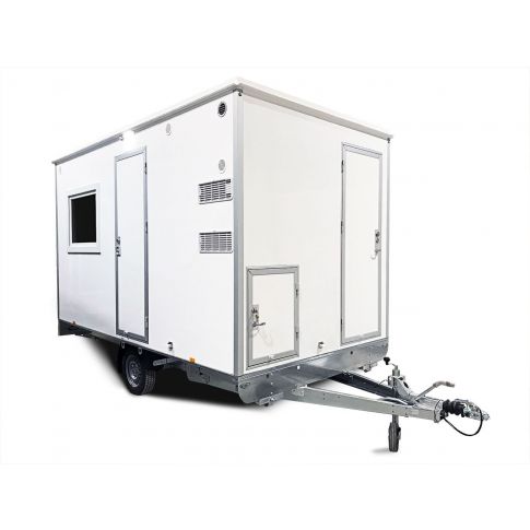 ALRO Schaftwagen 1330kg 2-kamer met toilet 6-persoons Gas uitvoering