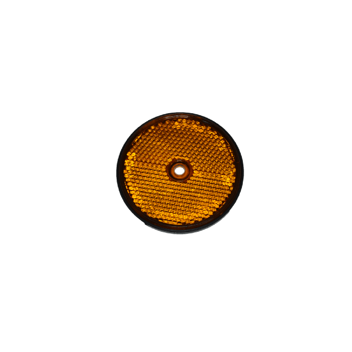 Reflector rond oranje Ø60mm