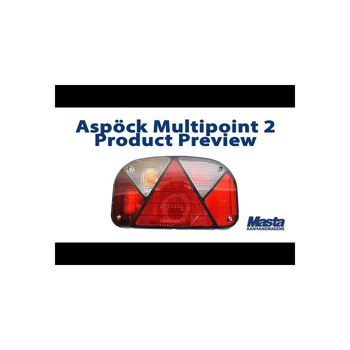 Bloeden Manier mannelijk Aspock Multipoint 2 achterlicht | Masta