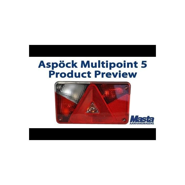 Vulkanisch Melodieus botsing Aspock Multipoint V 5 achterlicht | Masta