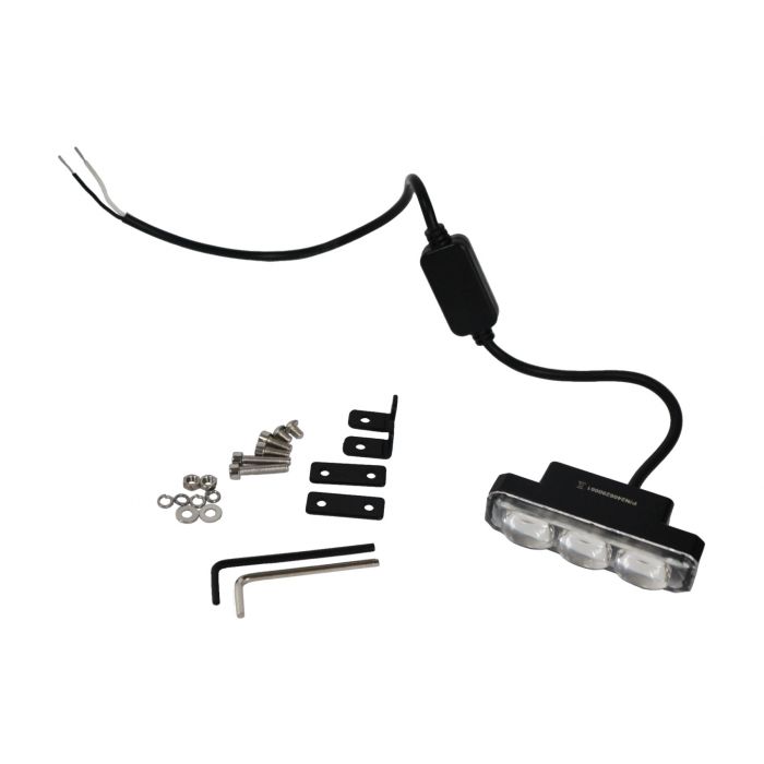 Werklamp 3x LED mini 12V/24V met 25cm kabel