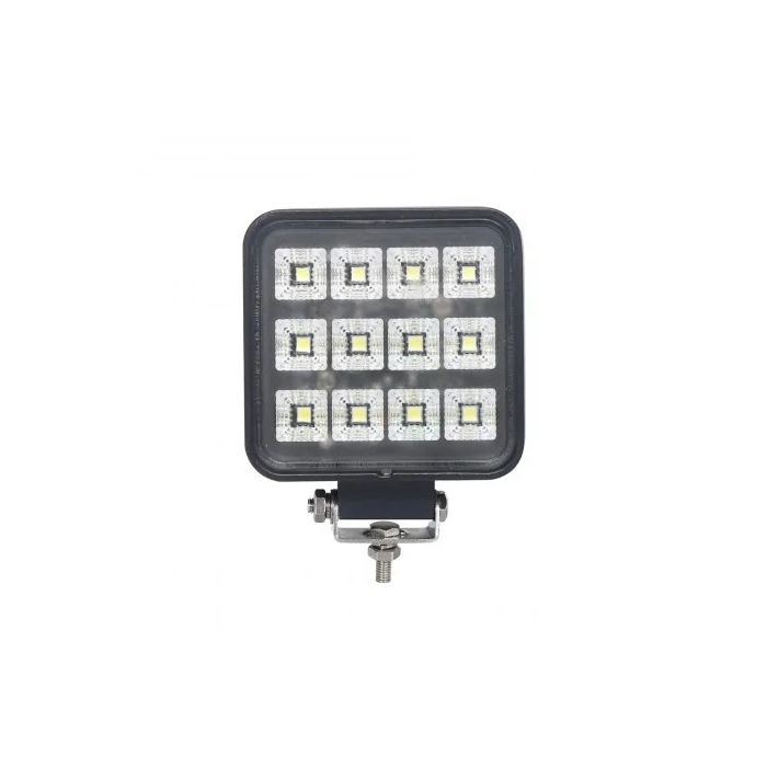 LED Werklamp met schakelaar vierkant 10,8W 12V/24V