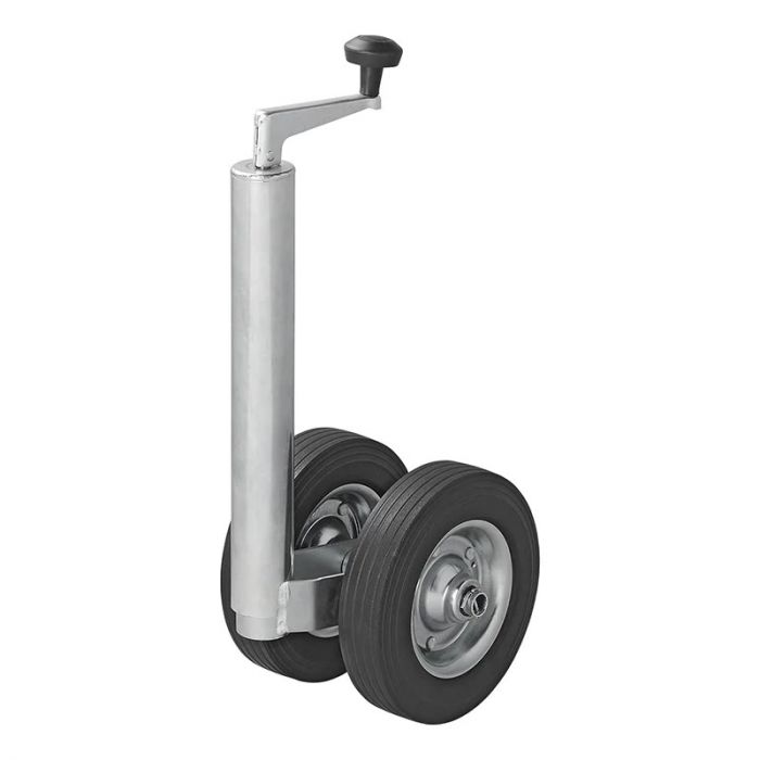 Dubbel neuswiel rond 48mm 150kg