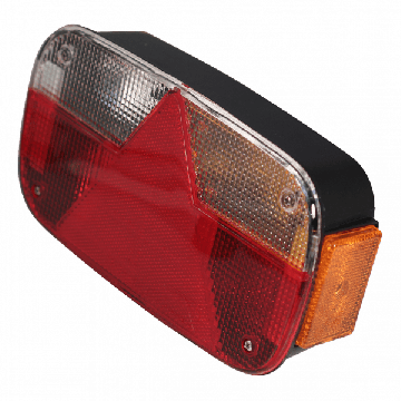 Aspock Multipoint 3 rear light right 8-pin with side marker light