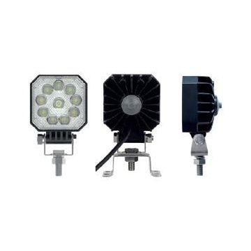 FABRILcar LED Werklamp 10W 85x85x30mm met schakelaar
