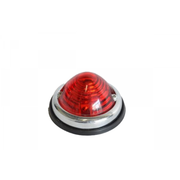 Achterlicht rond rood 2 stuks