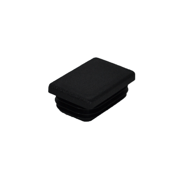 Insteekdop 45x30x1-2 mm zwart
