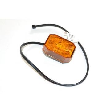 Aspock flexipoint zijmarkering oranje LED 12V