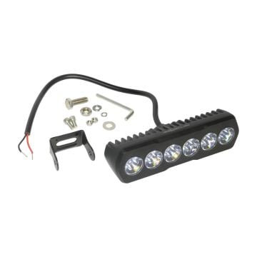 LED Werklamp 6xLED Spot 160x45mm Zwart