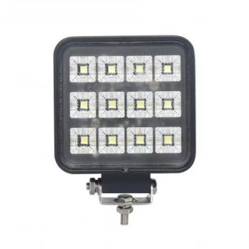 LED Werklamp met schakelaar vierkant 10,8W 12V/24V
