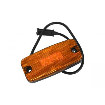 Lucidity LED Zijmarkering 111x50mm Oranje 12-24V