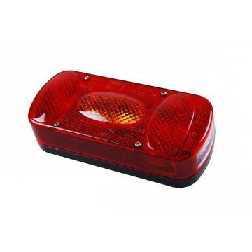 Aspock Midipoint 2 rear light left/right 5-pin with fog lamp