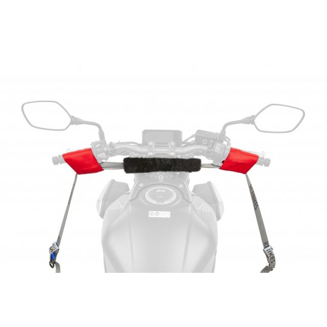 Acebikes Buckle-Up spanband voor motor/scooter stuur