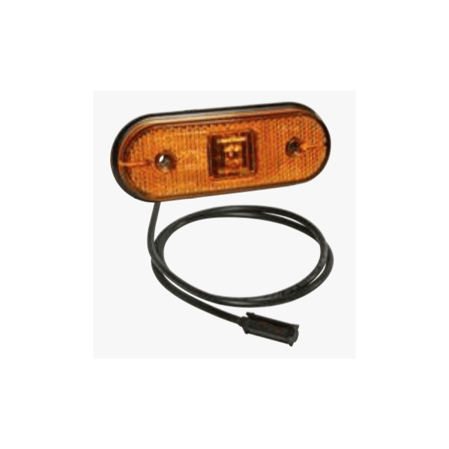 Aspock Unipoint 1 LED Oranje 24V