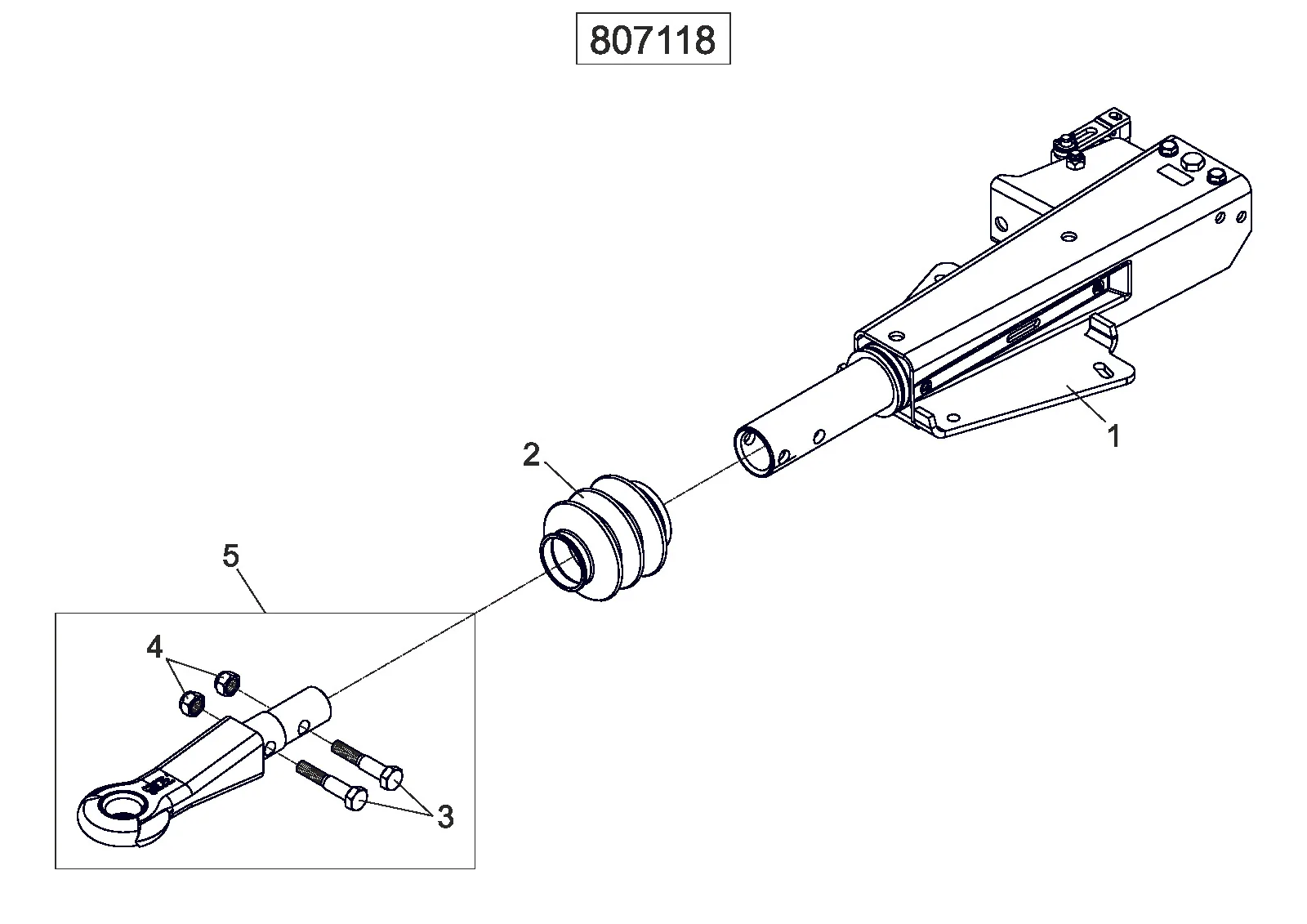 Plano de despiece para AL-KO ETI 807118 – Inercia dispositivo 2,8vb/1-c