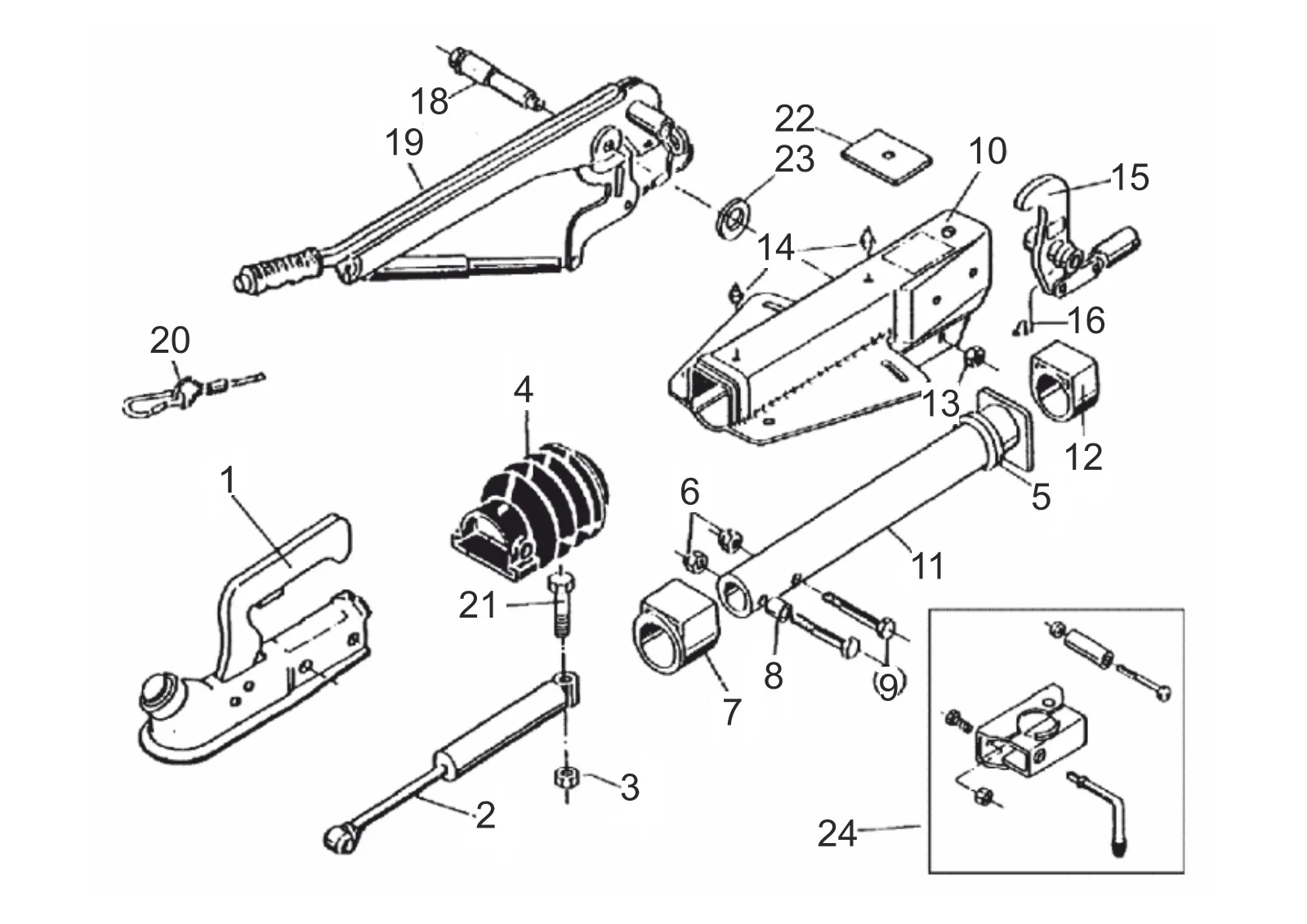 Plano de despiece para AL-KO ETI 811051 – Inercia dispositivo V 161s company harbeck