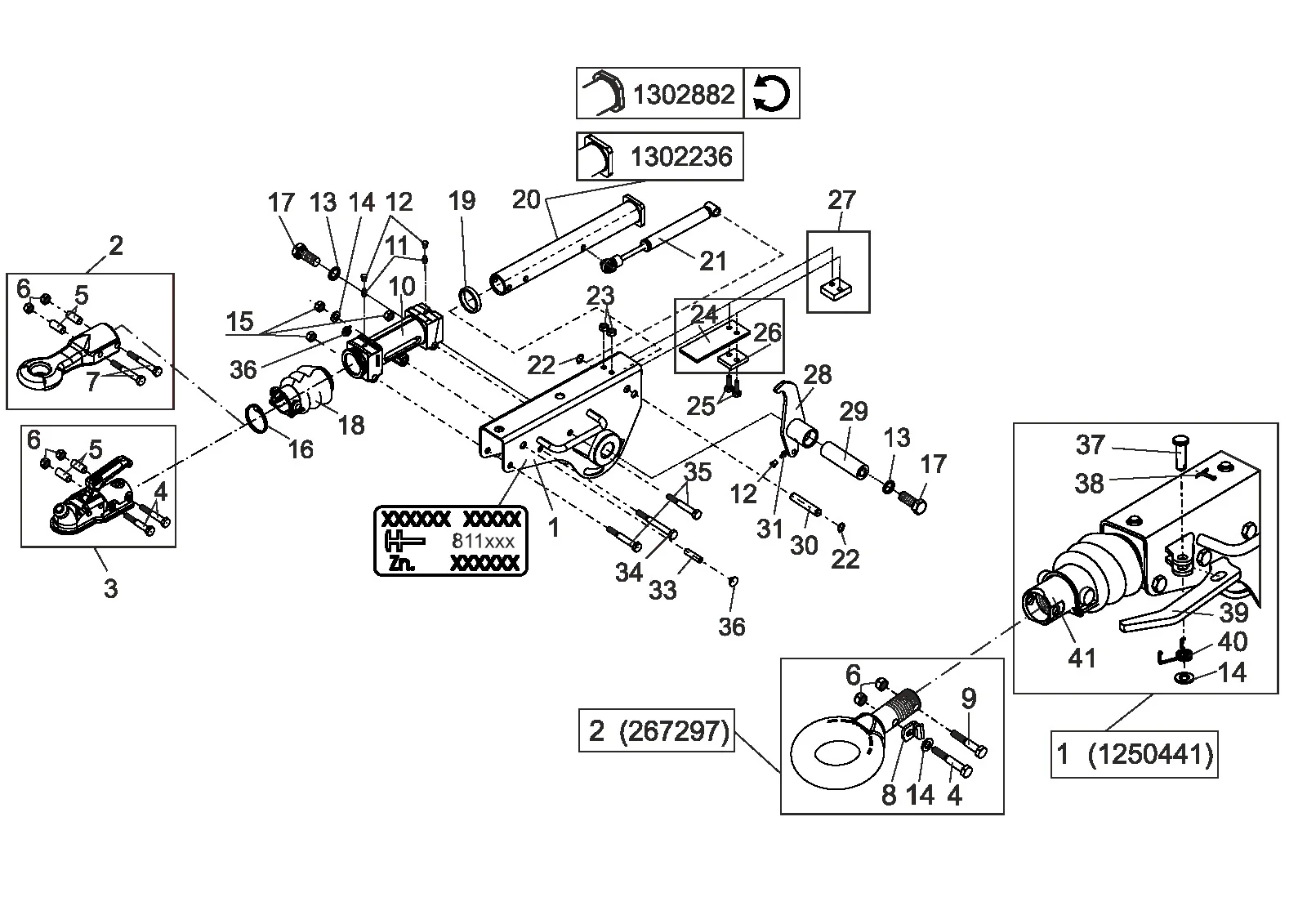Plano de despiece para AL-KO ETI 811344 – Inercia dispositivo 161vb-2