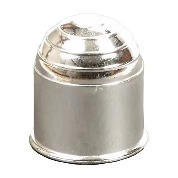 Capuchon de crochet d'attelage chrome