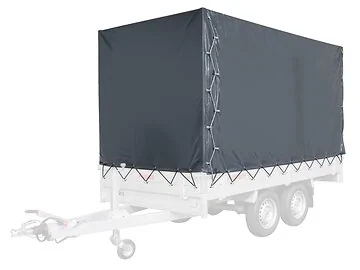 Anssems lona para remolque PSX/ASX 325x178x210cm antracita