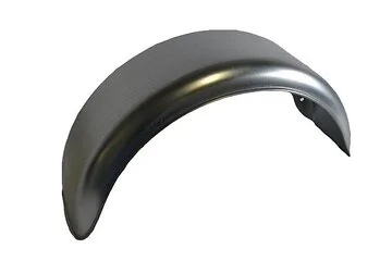 Universeel spatbord metaal enkel rond 130x520 mm