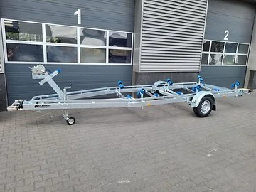 Vlemmix Remorque à bateau 1800kg 700x220 cm