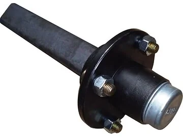 Hub with square axle end 4 holes