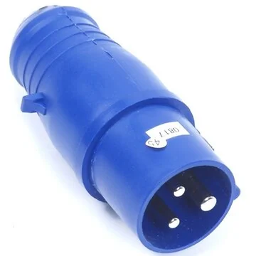 CEE Stekker 3 polig 16A blauw