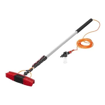 Telescopische wasborstel 166 - 700 cm met zeepdispenser