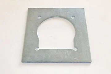 Contraplaat 128x136 mm
