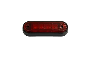 Zijmarkering rood 4x LED 12/24v