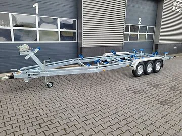 Vlemmix Remorque pour bateau 3500kg 780x220cm Tridem